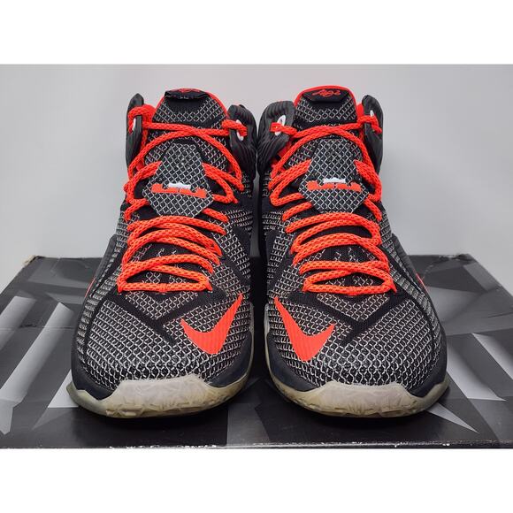 Nike LeBron 12 COURT VISION 684593-016 Size 11 WORN - Picture 2 of 8